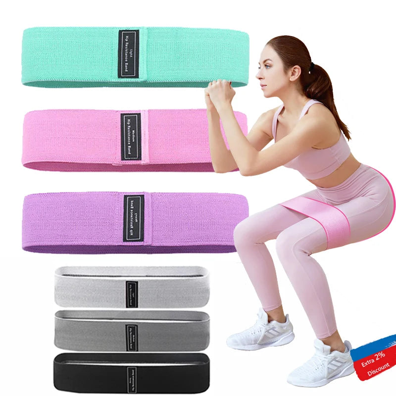 Yoga Widerstandsband aus Elastischem Gummi – Hip Expander für Fitness & Sport, Perfekt für Heimtraining und Gymnastik