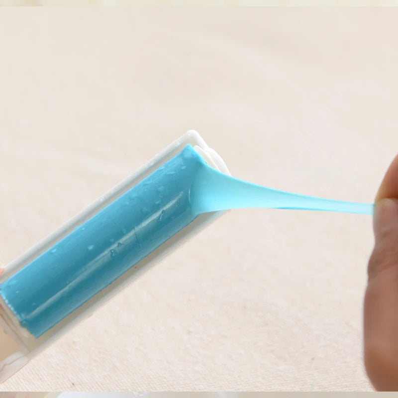 Tragbarer und Waschbarer Staubentferner in zufälliger Farbe – Faltbarer Kleider-Haareentferner, Effektiver Fussel- und Staubbürsten-Roller für Kleidung und Haushaltsreinigung