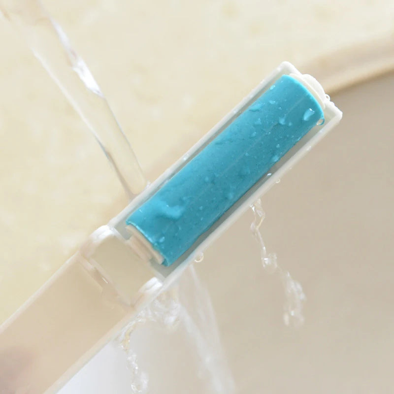 Tragbarer und Waschbarer Staubentferner in zufälliger Farbe – Faltbarer Kleider-Haareentferner, Effektiver Fussel- und Staubbürsten-Roller für Kleidung und Haushaltsreinigung