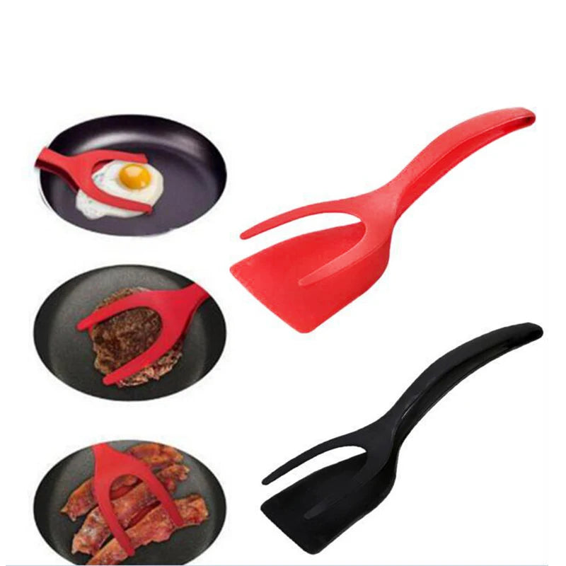 Multifunktionaler Pfannenwender 2-in-1: Ideal für Pfannkuchen, Eier und vieles mehr
