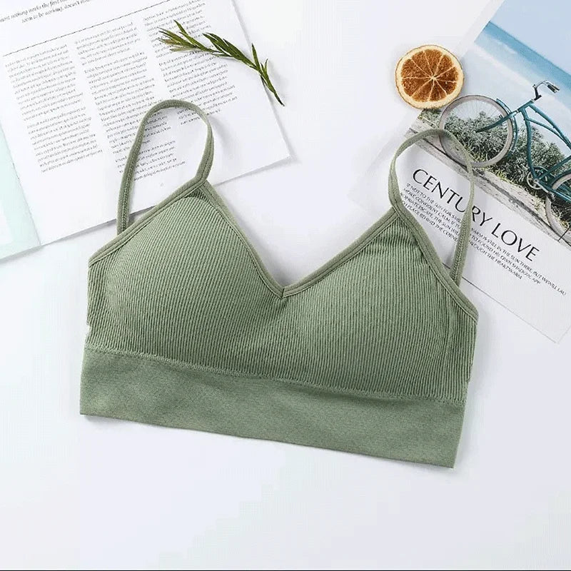 Damen Tube Tops – Push-Up Sports Bra, Seamless und Sexy, Bequeme Unterwäsche für Sport und Alltag, Ideal für Frauen und Mädchen