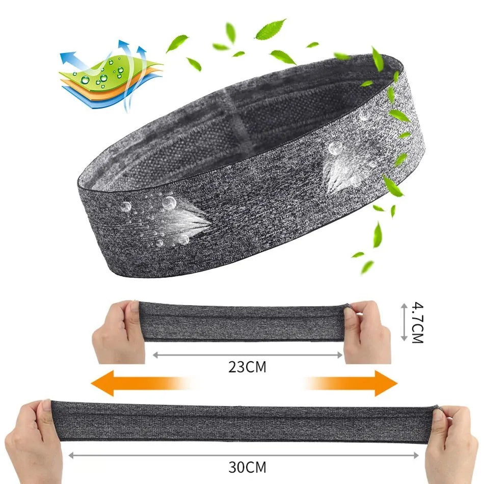 WorthWhile Stirnband für Sport – Atmungsaktive und rutschfeste Kopfband für Fitness, Basketball, Yoga und Volleyball für Damen und Herren