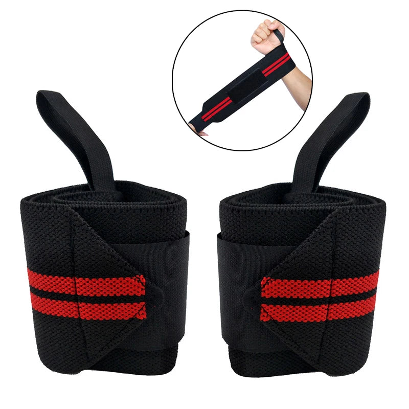 1 Paar Verstellbare Handgelenkbandagen – Gewichtheber Handgelenkschutz & Stütze für Fitness, Krafttraining & Crossfit