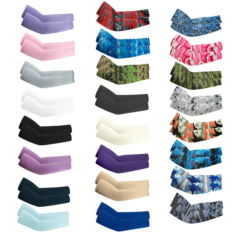 UV-Schutz Arm Sleeves – Eisgekühlte Ärmel für maximalen Sonnenschutz bei Outdoor-Aktivitäten, Unisex