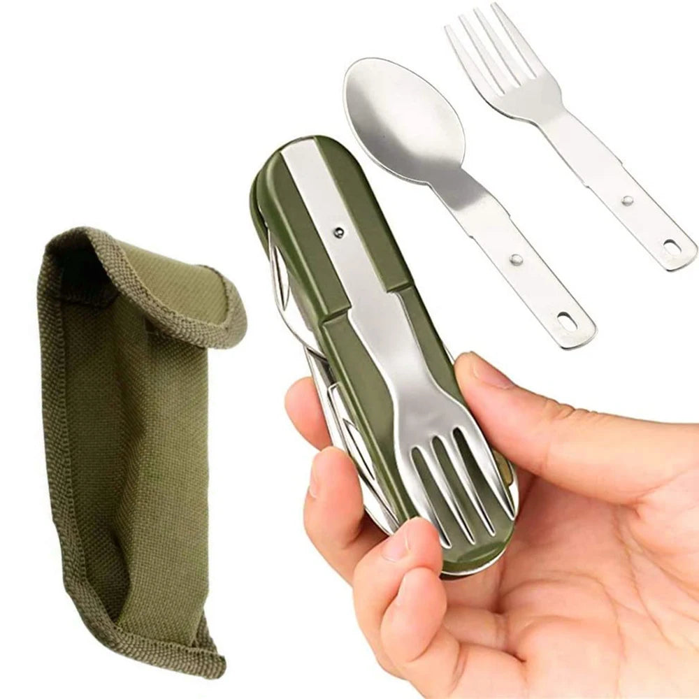7-in-1 Multifunktionale Outdoor-Tischgeschirr