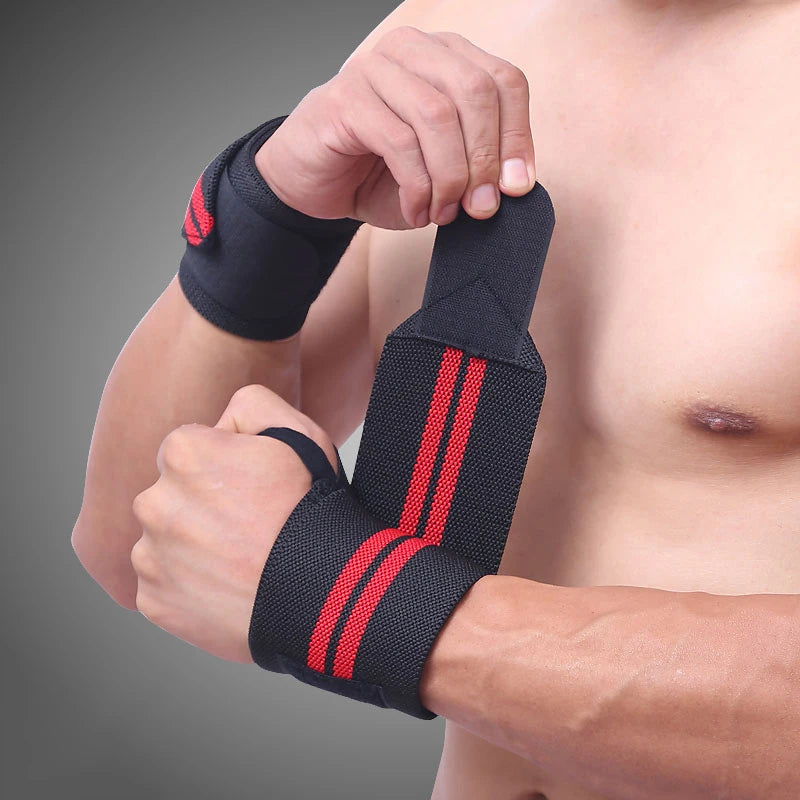 1 Paar Verstellbare Handgelenkbandagen – Gewichtheber Handgelenkschutz & Stütze für Fitness, Krafttraining & Crossfit