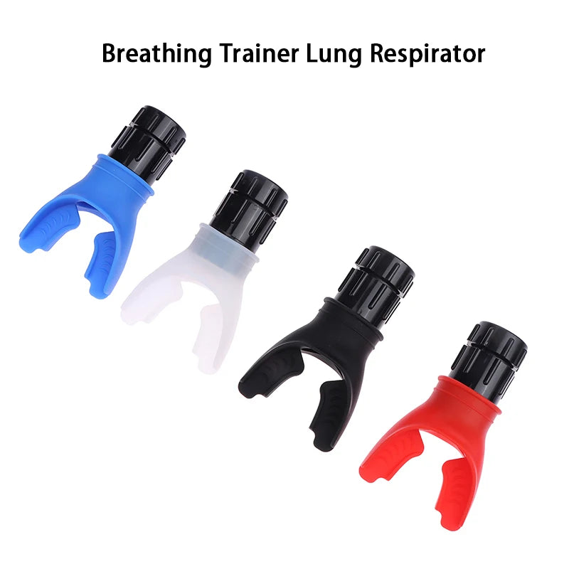 Lung Training Gerät – Atmungsübungsgerät mit Silikon-Mundstück für Zuhause, fördert gesunde Atemtechniken und Lungenfunktion