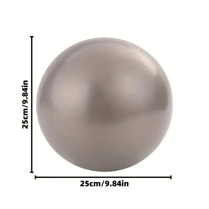 Yoga & Fitness Pilates Ball (25 cm) – Perfekt für Gleichgewicht, Core-Stärkung & Heimtraining