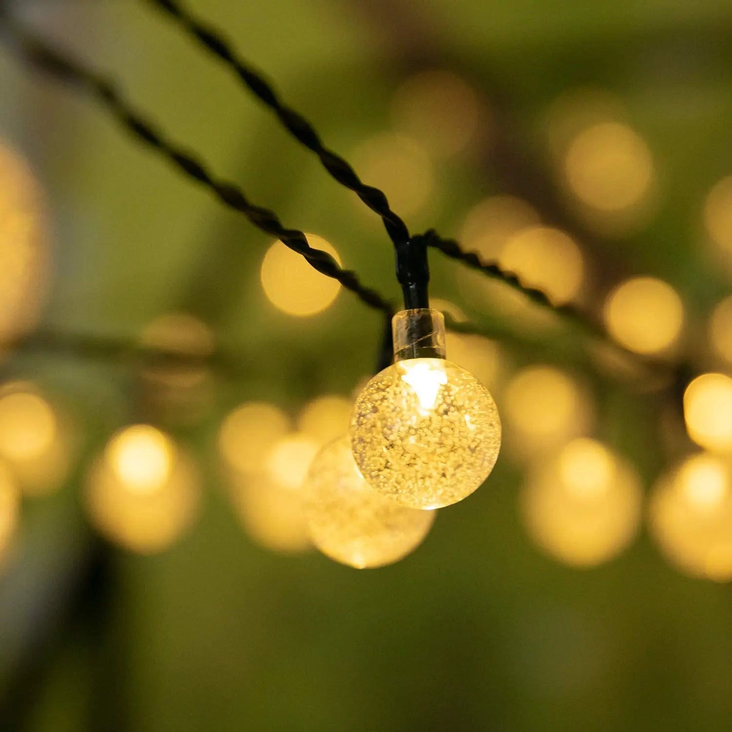 Solarlichterkette Außen – 200 LEDs, IP65 Wetterfest, für Garten & Terrasse