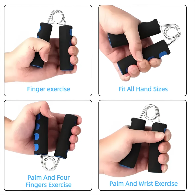 Ergonomischer Handtrainer mit Widerstandsfeder – Verbessert Griffstärke & Fingerkraft