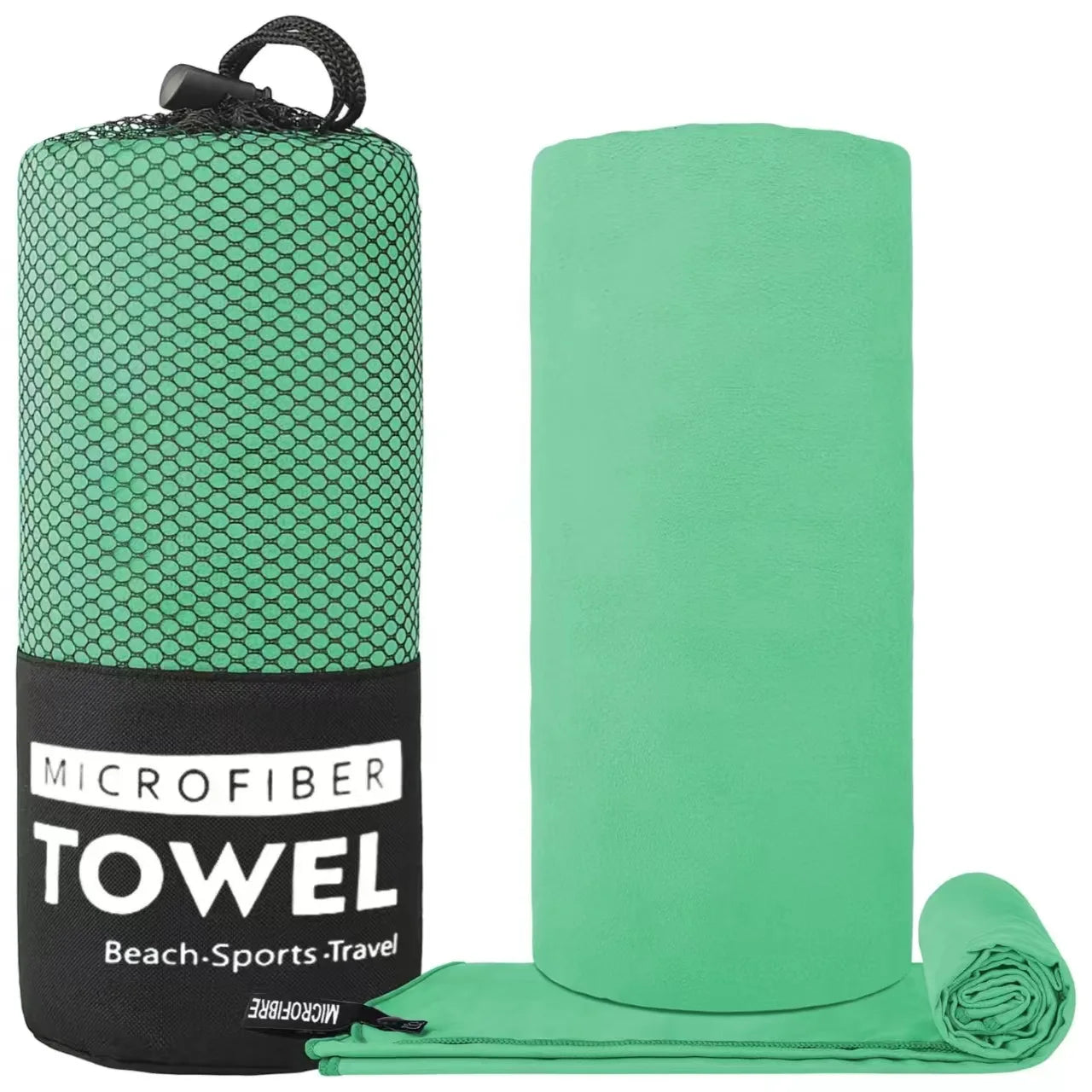 Ultraleichtes & schnelltrocknendes Mikrofaser-Sporthandtuch – Perfekt für Gym, Yoga, Schwimmen & Outdoor