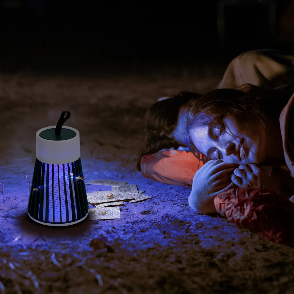 Tragbare USB-Mückenlampe – Insektenvernichter und Moskitoschutz für Schlafzimmer und Outdoor-Nutzung
