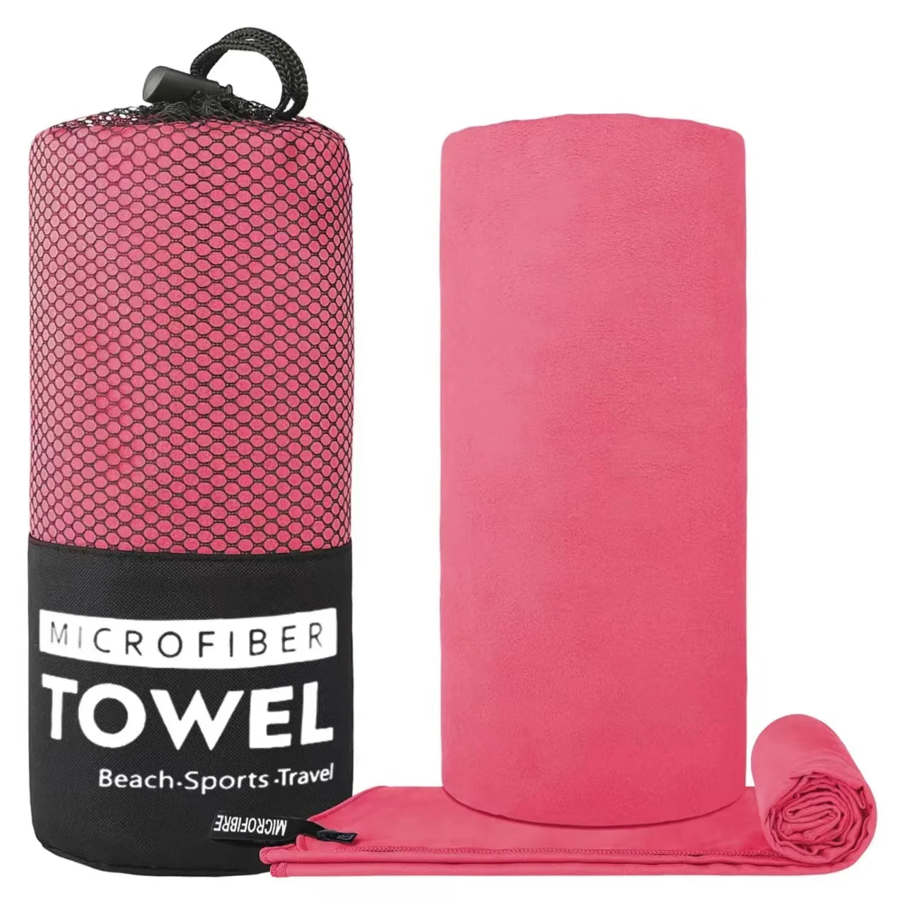 Ultraleichtes & schnelltrocknendes Mikrofaser-Sporthandtuch – Perfekt für Gym, Yoga, Schwimmen & Outdoor