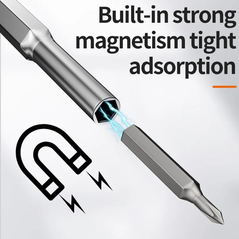 Magnetisches Schraubendreher-Set 63-in-1 Kit – Präzisions-Bits für Elektronik, Computer, PC und Handy – Multifunktionales Wartungswerkzeug