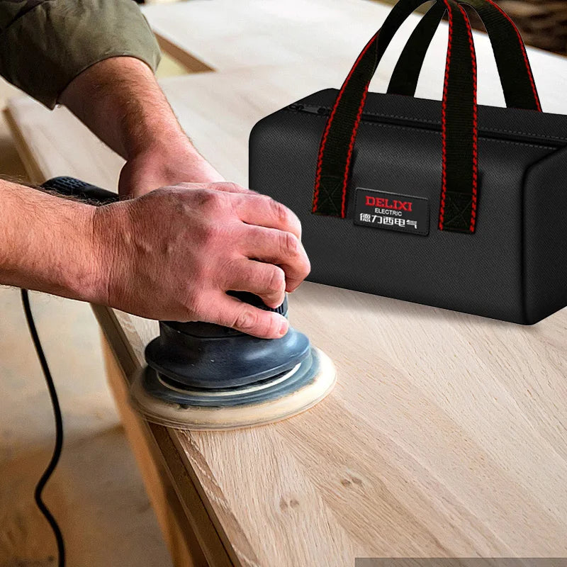 DELIXI Werkzeugtasche – Robuste Oxford-Stoff Tasche für Elektriker & Schreiner, tragbar, langlebig, perfekt für Reparatur, Heimwerker & Handwerk