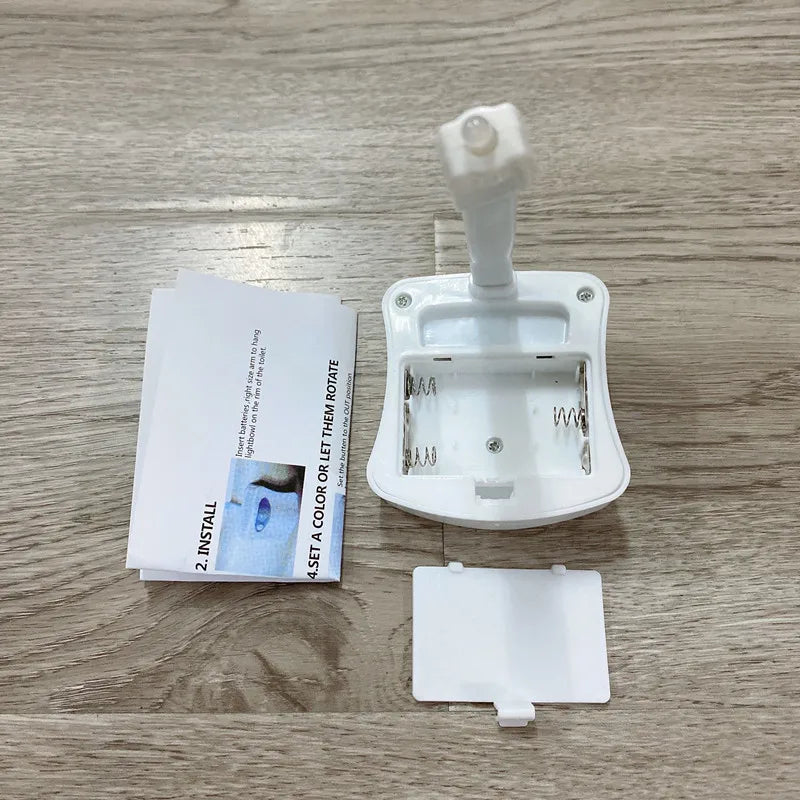 Smart Toilet Seat Nachtlicht mit Bewegungsmelder – 16/8 Farben, wasserdichte Hintergrundbeleuchtung für Badezimmer und Toiletten, LED-Lampe für WC