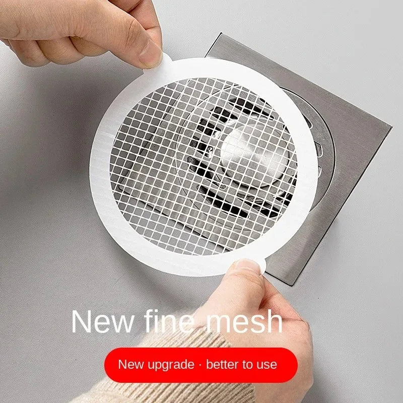 5/30 Stk. Hochwertige Einweg-Mesh-Abflussfilter – Anti-Blockier-Ablaufaufkleber für Haarfang und Abflussabdeckung in Bad und Küche