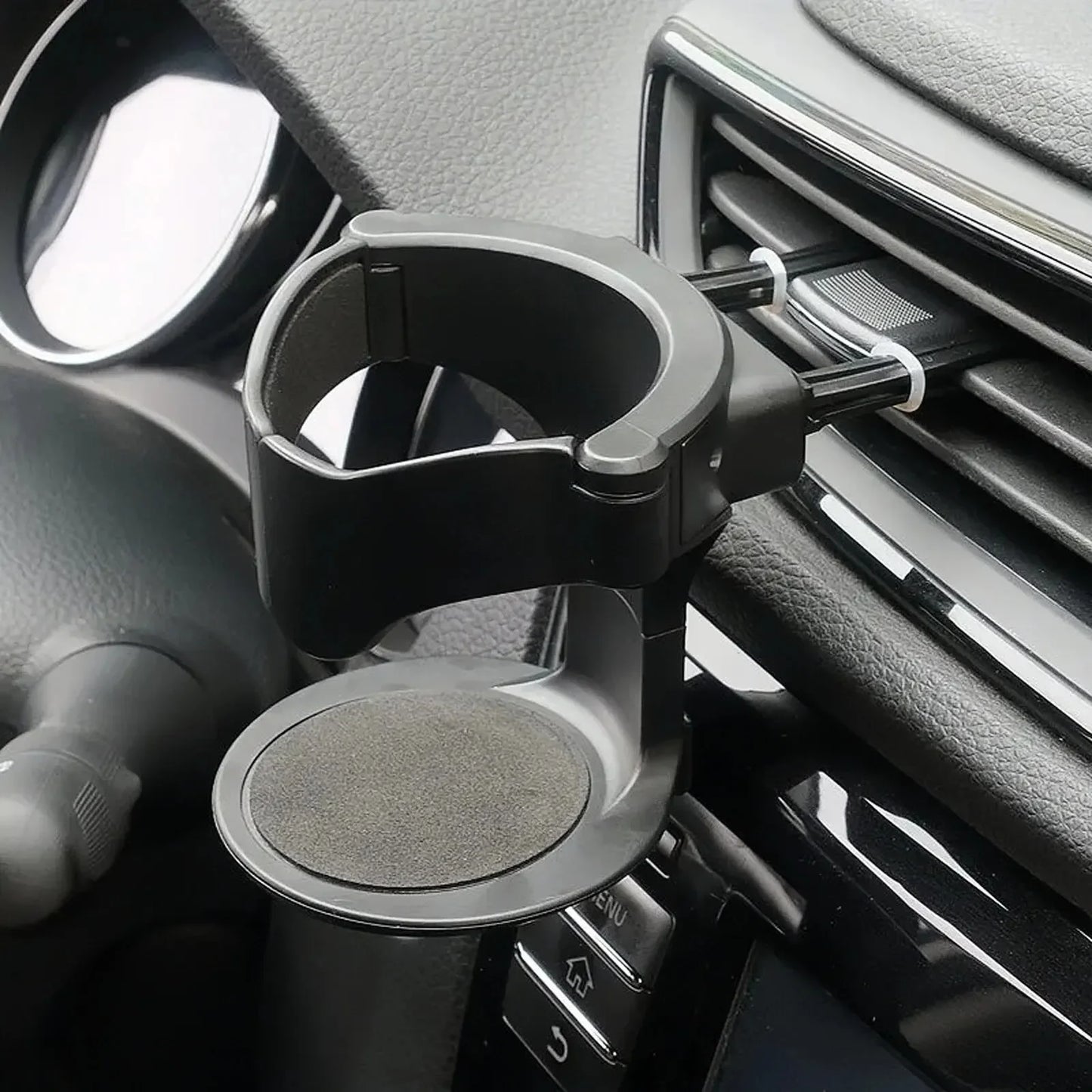 Auto-Lüftungsschlitz-Getränkehalter – Multifunktionaler Flaschen- und Becherhalter mit integriertem Aschenbecher für Wasserflaschen und Kaffeetassen