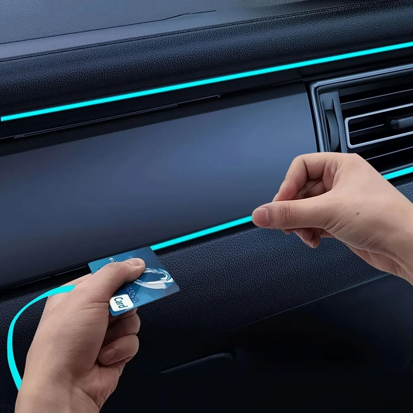 Auto-Neon-Leuchtstreifen LED – 2M/3M/5M flexibles EL-Kabel für kreative Innenraumgestaltung, USB-betrieben für einfache und vielseitige Verwendung