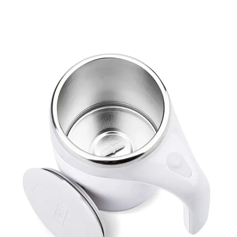 Automatischer Rührbecher mit Magnet – Edelstahl-Kaffeebecher für müheloses Mischens von Milchshakes und Getränken