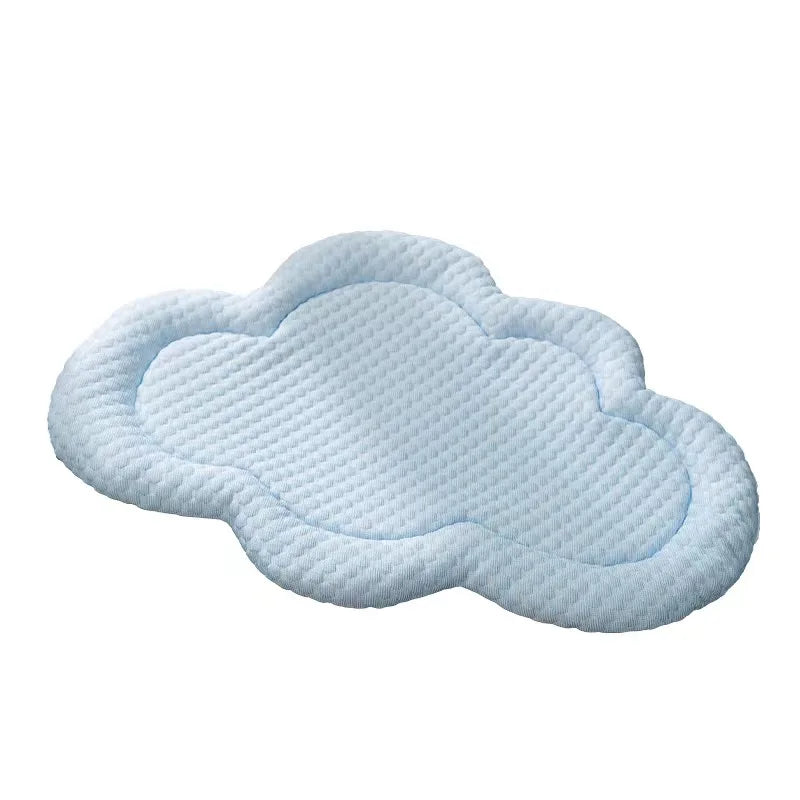 Kühlende Sommer-Katzenbett-Matte – Wolkenförmiges Eis-Pad für Hunde und Katzen, Premium Qualität, Ideale Kühlung für Haustiere, Blaues Kühlkissen für Hundebetten
