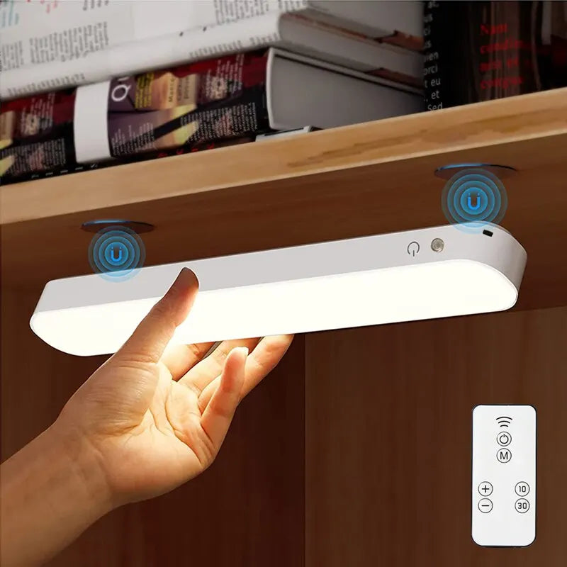 USB Wiederaufladbare LED Schreibtischlampe - Magnetische Dimmbare Tischlampe für Lesen, Büro und Schlafzimmer, Magnetische Lampe