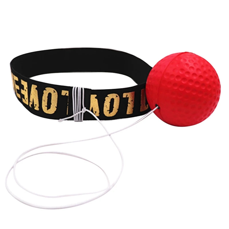 Fitness und Stressabbau mit dem Box Reflex Speed Punch Ball Set - Reaktionskraft- und Hand-Auge-Koordinationstraining für Boxfans, Boxtrainer und Boxball für zu Hause