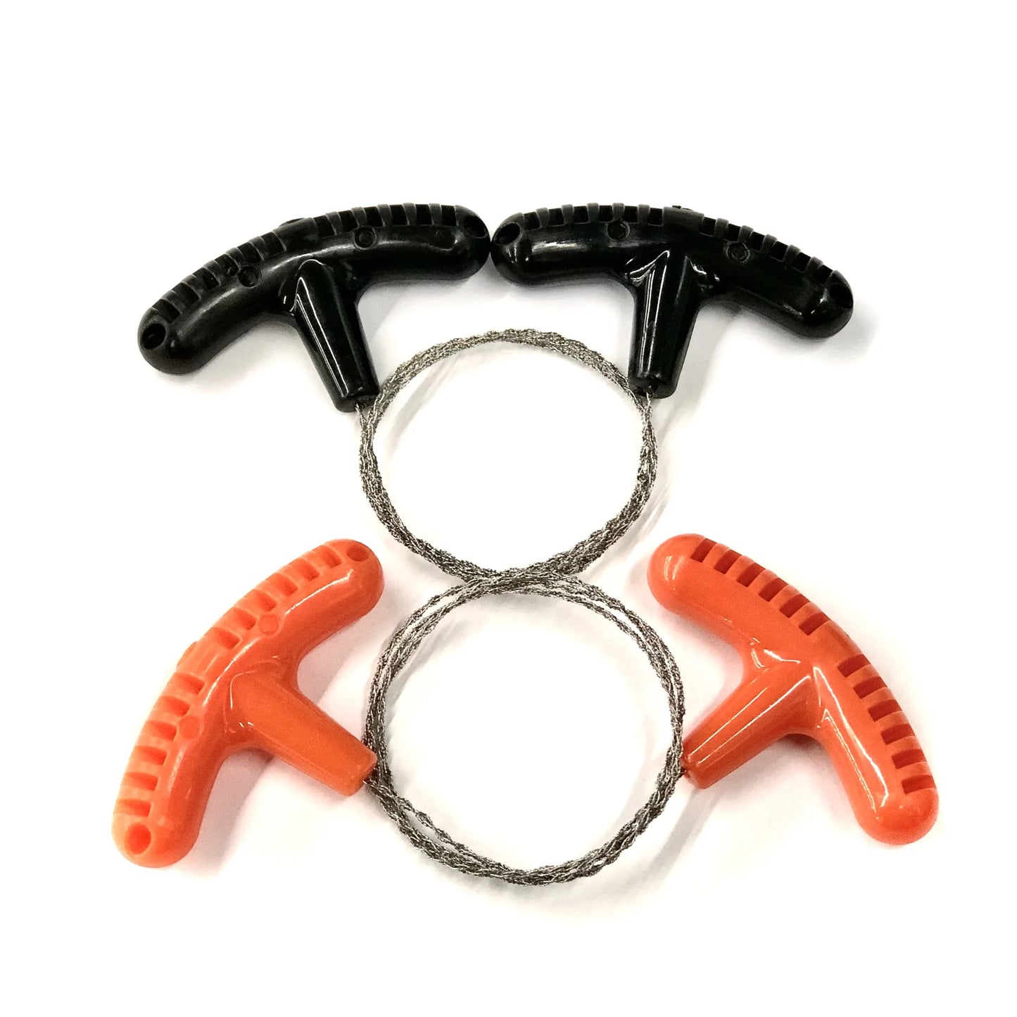 Kompakte Edelstahl-Drahtsäge mit Fingergriffen – Perfekt für Outdoor-Abenteuer und Überlebenstraining
