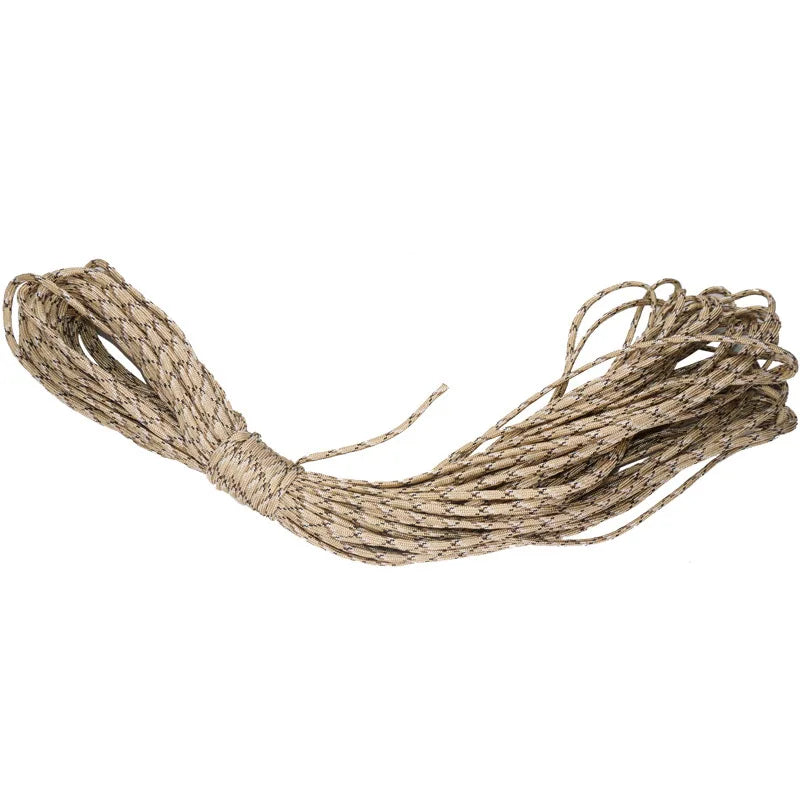 550 Paracord Seil 7-Kern 4mm – 5/15/30m für Camping und Outdoor