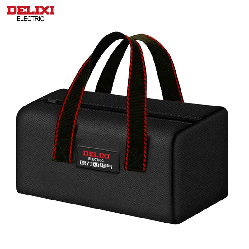 DELIXI Werkzeugtasche – Robuste Oxford-Stoff Tasche für Elektriker & Schreiner, tragbar, langlebig, perfekt für Reparatur, Heimwerker & Handwerk