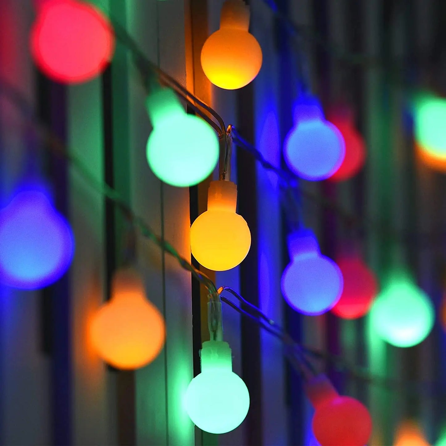 10 m LED-Globus-Lichterkette – USB/Batterie, Mini Fairy Lights, Für Innen- & Außenbereich wie Garten, Zelt & Party