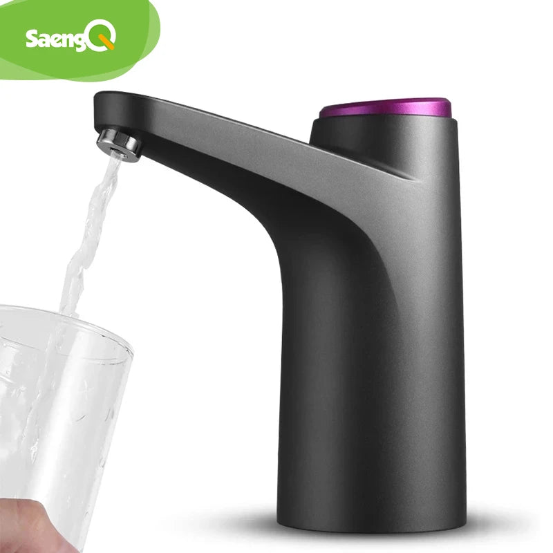 Automatische Flaschen-Wasserpumpe – Elektrischer Wasserdispenser für den Haushalt, intelligente Wasserbehandlung mit Ein-/Ausschalter