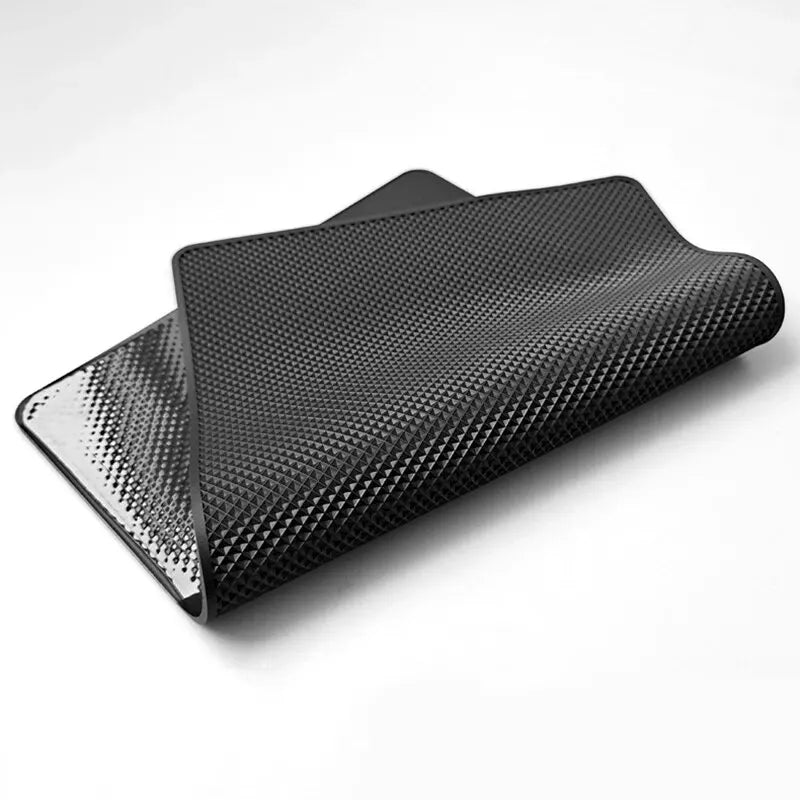Hitzebeständige Rutschmatte für das Auto – Anti-Rutsch-PVC-Pads für das Dashboard, perfekte Halterung für Telefon und Sonnenbrillen im Innenraum