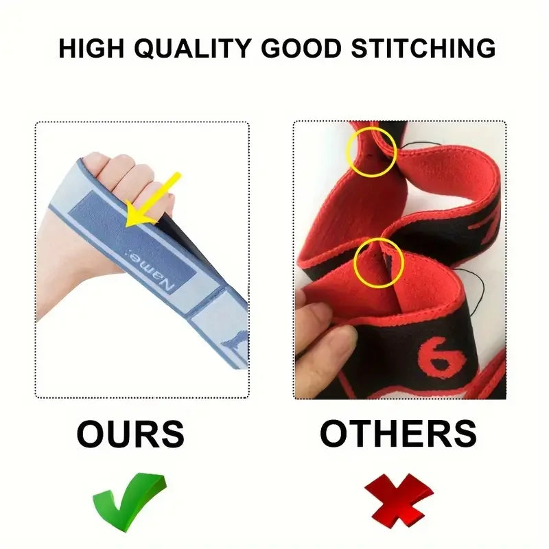 Yoga Stretching Band – Unterstützendes Dehnungsband für Pilates, Tanz, Latin-Training & Fitness, Elastisches Widerstandsband