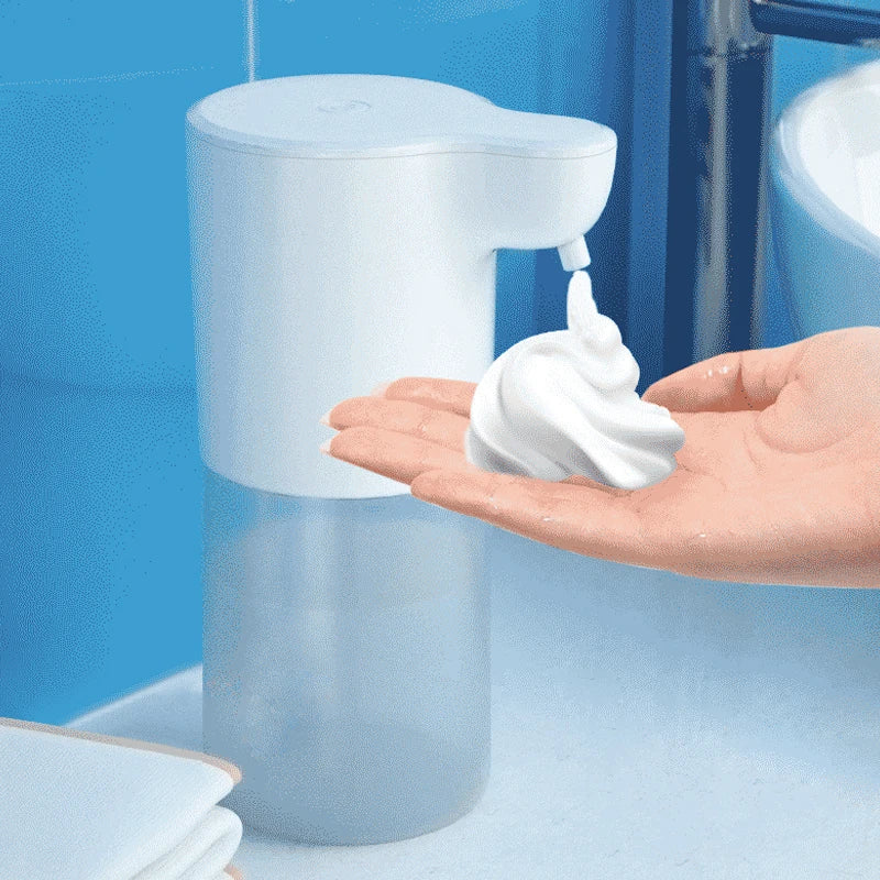 Smart Schaumseifenspender - Automatische Induktion, USB-Aufladung, Berührungslos, für Küche und Badezimmer, Automatischer Seifenspender
