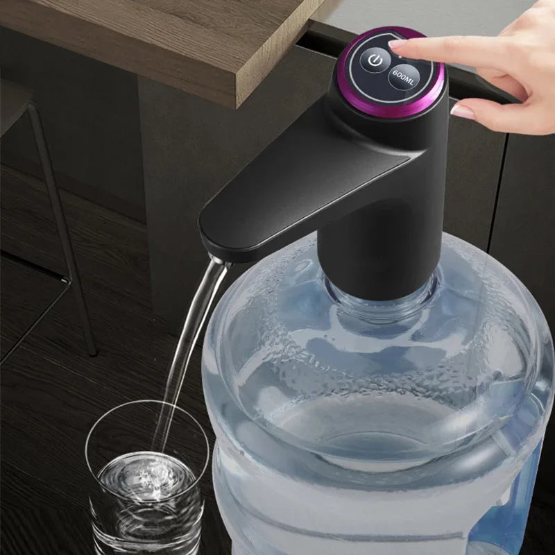 Automatische Flaschen-Wasserpumpe – Elektrischer Wasserdispenser für den Haushalt, intelligente Wasserbehandlung mit Ein-/Ausschalter