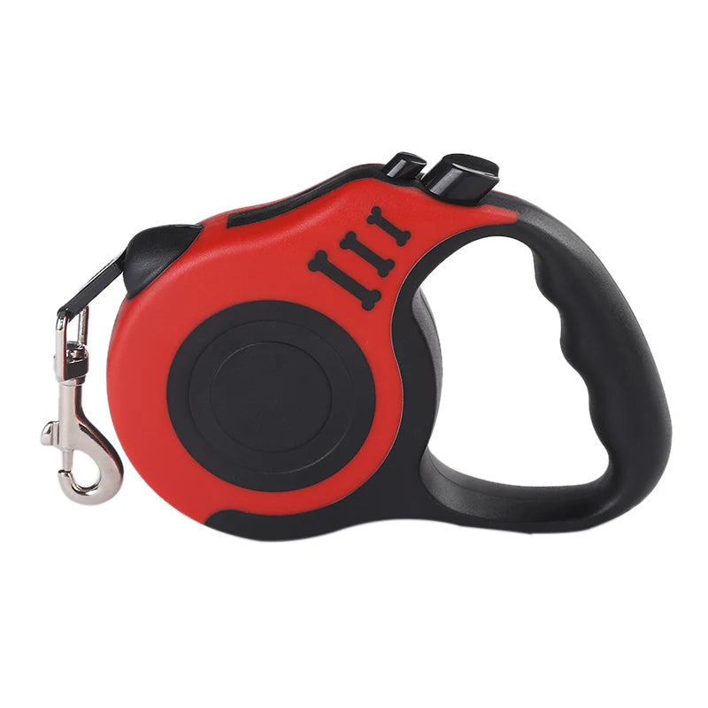 3M/5M Automatische Hundeleine für kleine Hunde & Katzen – Robuste Nylon-Ausziehleine für Spaziergänge, Wanderungen & Reisen