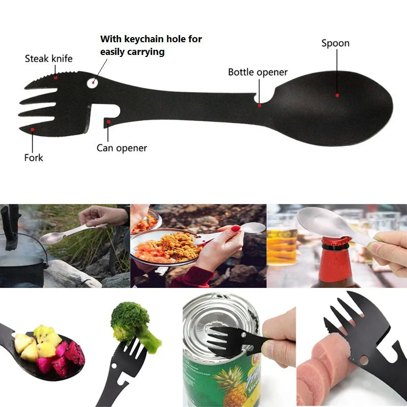 Camping-Besteck Multitool 5-in-1