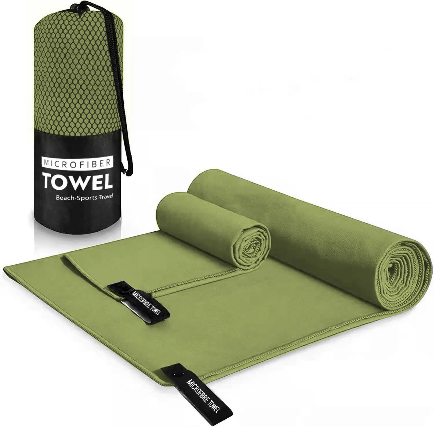 Sport Mikrofaser Handtuch – Ultralight & schnell trocknend, ideal für Pool, Gym, Yoga und Strand