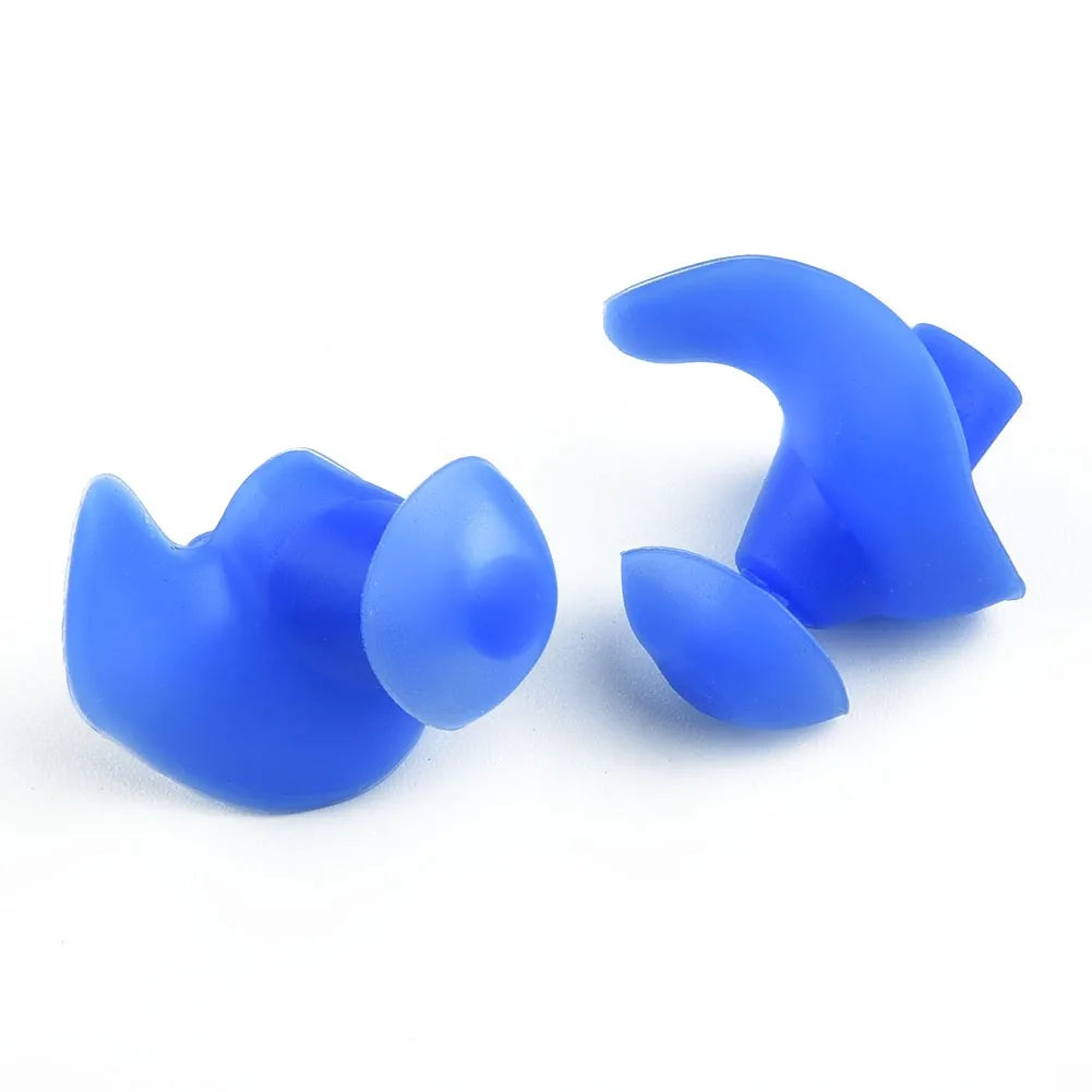 Wasserdichte Earplugs für Schwimmen und Wassersport – Weiche Silikon-Ohrstöpsel mit Box, Staub- und Wasserabwehr für alle Wasseraktivitäten