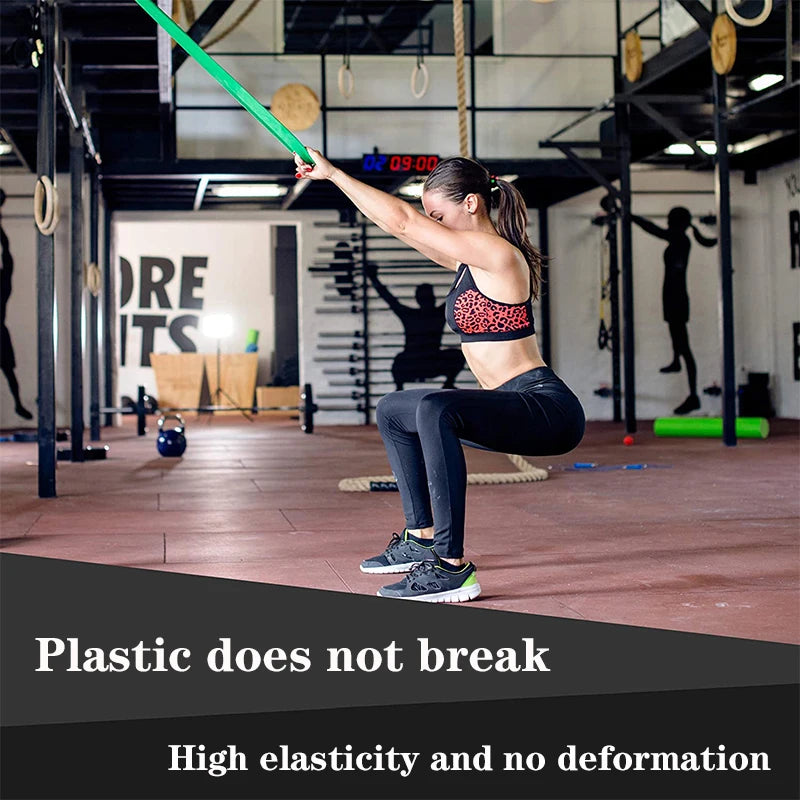 Elastischer Fitness-Widerstandsgurt – Robustes Pull-Up-Hilfsband für intensives Training, Pilates & vielseitige Kraftübungen zu Hause oder im Studio