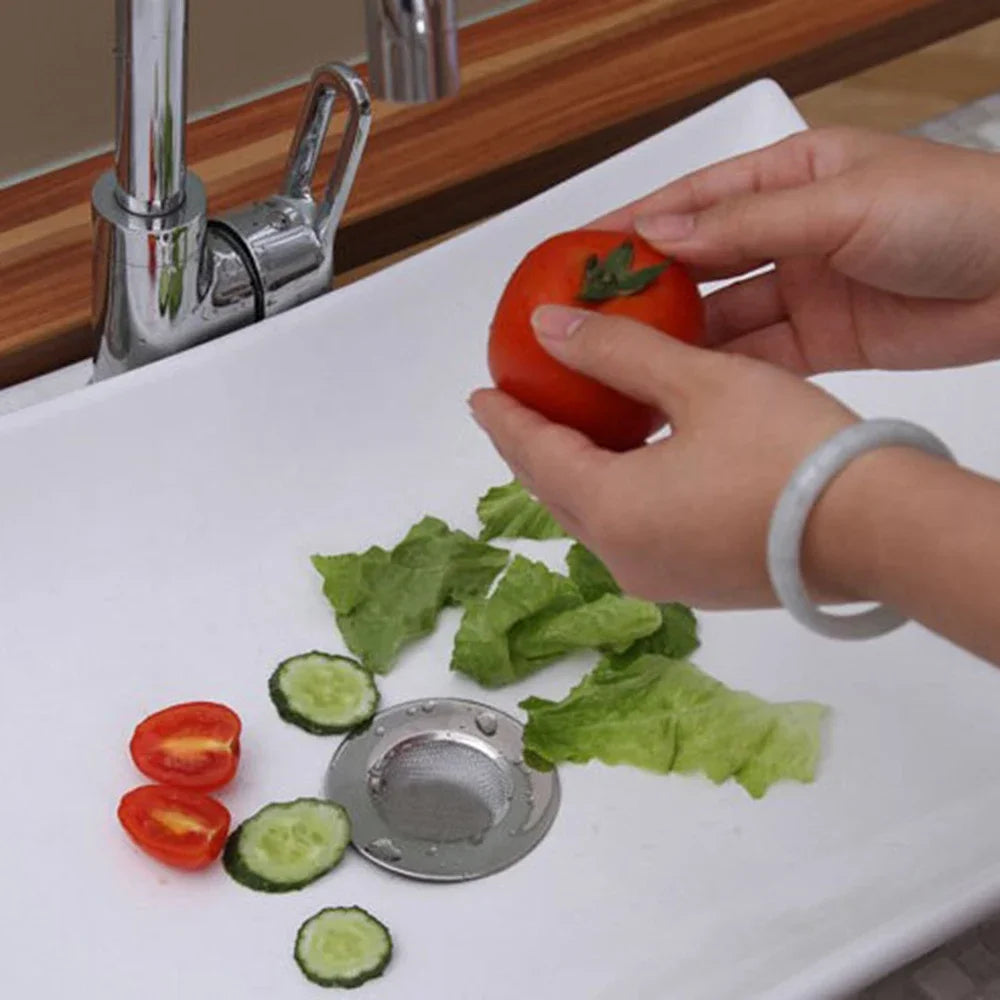 Edelstahl Badewannen-Haarfänger – Hochwertiger Abflussstopfen für Dusche und Waschbecken, Metall-Siebfilter für Bodenabläufe, Effektiver Schutz vor Verstopfung