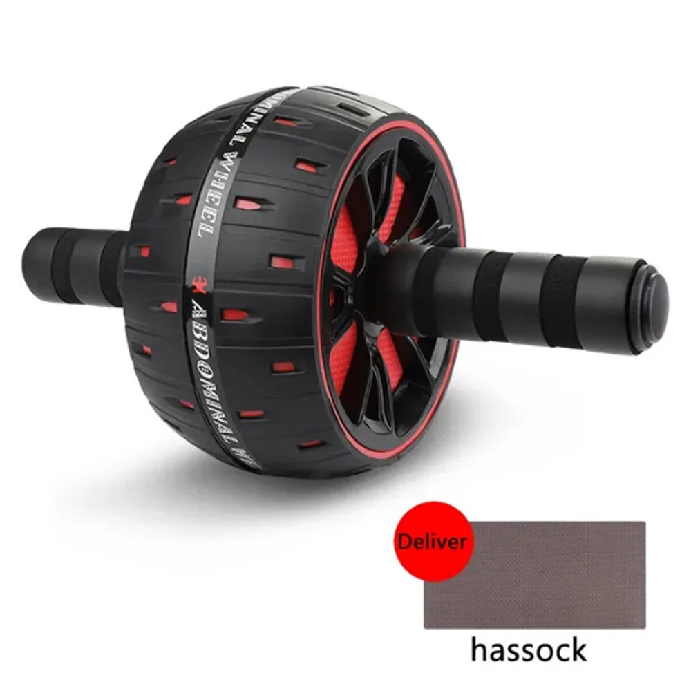 Großer Ab Roller für Bauchmuskeltraining – Ab Wheel für effektive Core-Workouts und Muskelaufbau zu Hause oder im Fitnessstudio