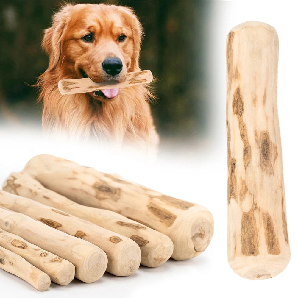 Natürlicher Kaffeebaumholz-Kaustab für Hunde – Bissfestes Kauspielzeug zur Zahnpflege & Beruhigung