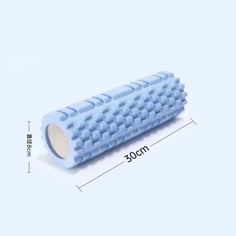 Yoga und Fitness Foam Roller – 30 cm Pilates Roller für Rückenmassage und Muskelentspannung, Perfekt für Dehnung und Flexibilitätstraining