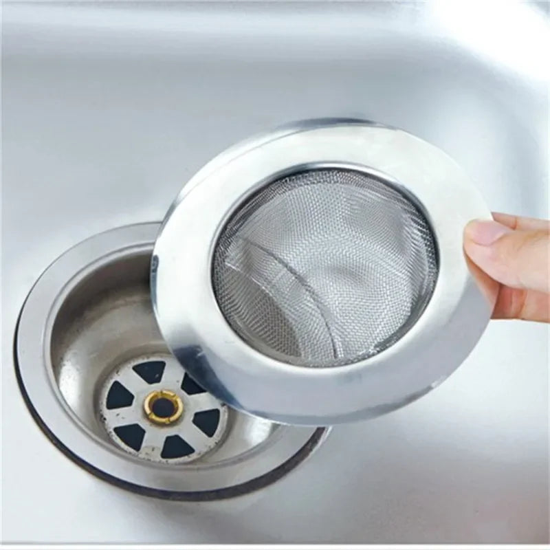 Edelstahl Badewannen-Haarfänger – Hochwertiger Abflussstopfen für Dusche und Waschbecken, Metall-Siebfilter für Bodenabläufe, Effektiver Schutz vor Verstopfung