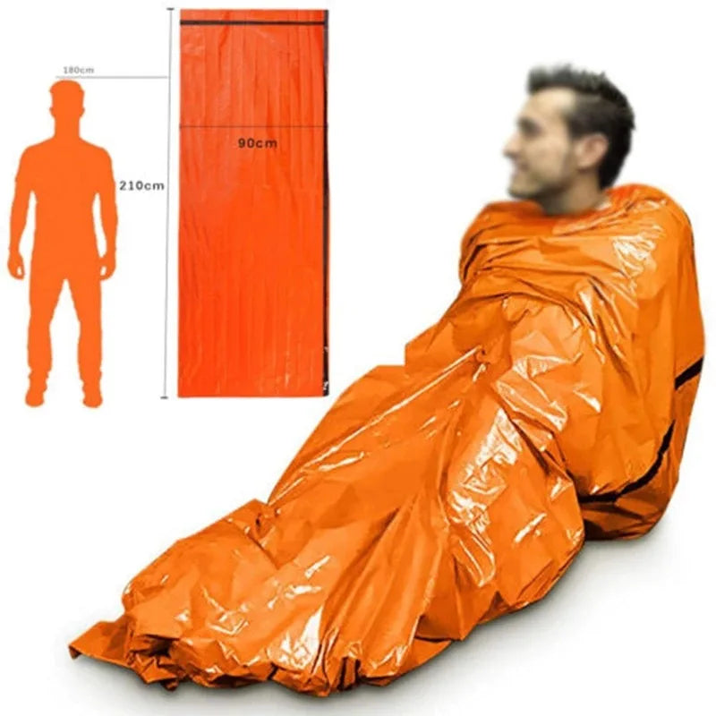 Wasserdichter Notfall-Schlafsack – Outdoor, Camping, Erste Hilfe