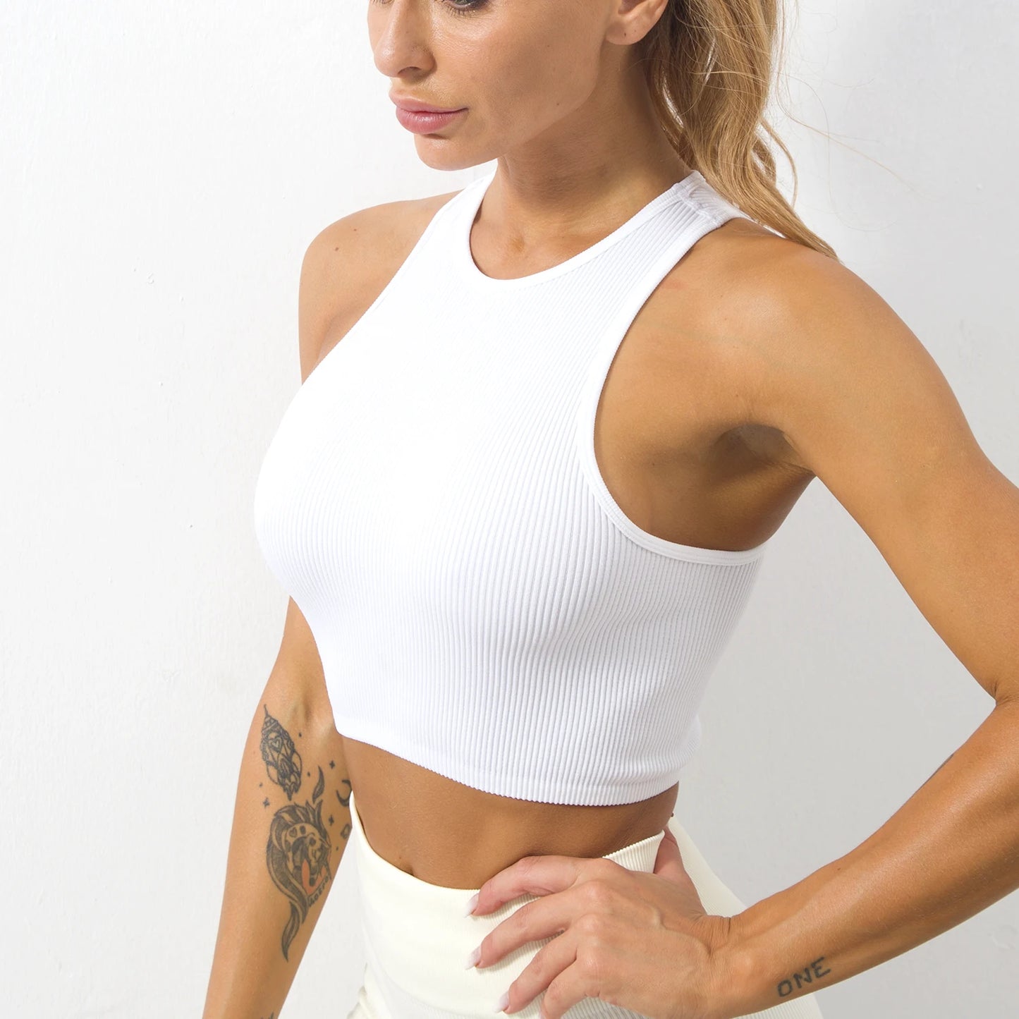 Sommerliches Nahtloses Push-Up Sport-Top – Sexy Y2K Tanktop im Corsage-Stil für Damen