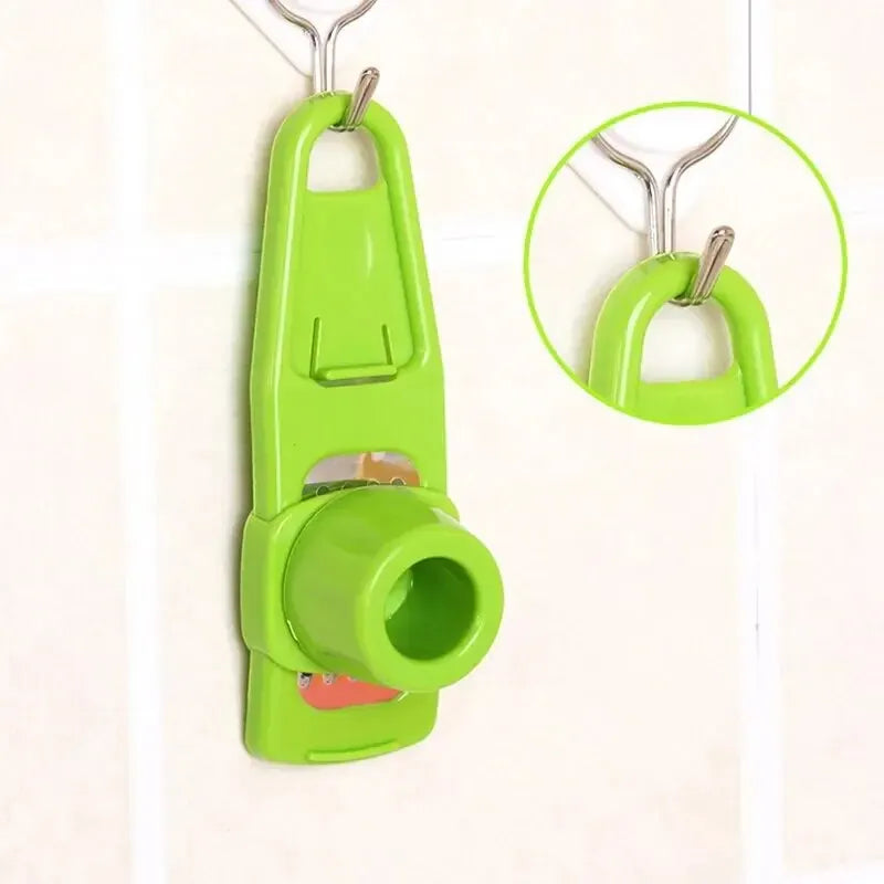 1er-Pack Mini-Knoblauchhacker – Kreative Knoblauchpresse für die Küche, Manueller Knoblauchstampfer in Grün, Praktische Küchenhelfer