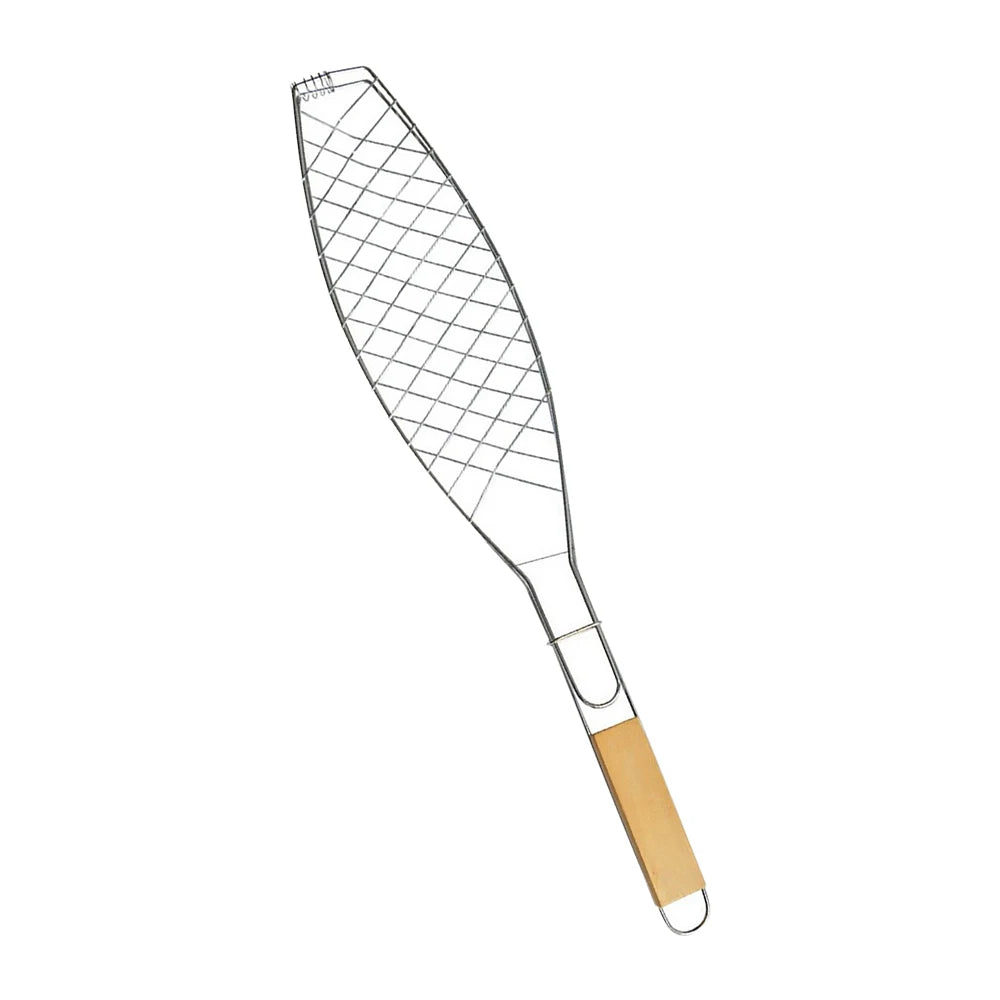 Fischgrillkorb Gemüsegrillkorb mit faltbarem Griff